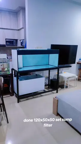 Paket sump filter 120x50x50 full 8mm rak holo 4x4 sump 80x40x40 isian Filter set pipa-pipa + instalasi #arwanaindonesia #arwanalovers #aquariumkabinet #fypviral #fyp #tiktok ##fypage 