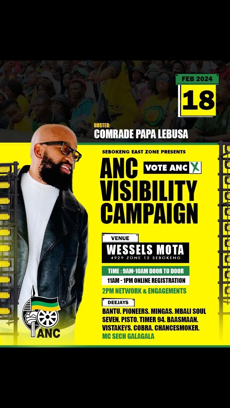 #ancVisibiltycampaign #cdePapaLebusa #wesselsmotastreetmarket #spijodipitchi #sama28 #SAMA28 