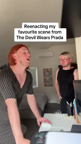 #thdevilwearsprada #emilyblunt #annehathaway #merylstreep #funny #movie #haha #reenactment #fyp 
