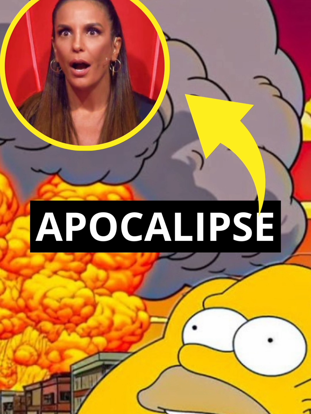 Os Simpsons previram o Apocalipse . . . . . . . #simpsons #previsao #apocalipse #ivetesangalo #fimdomundo #fimdostempos #jesus