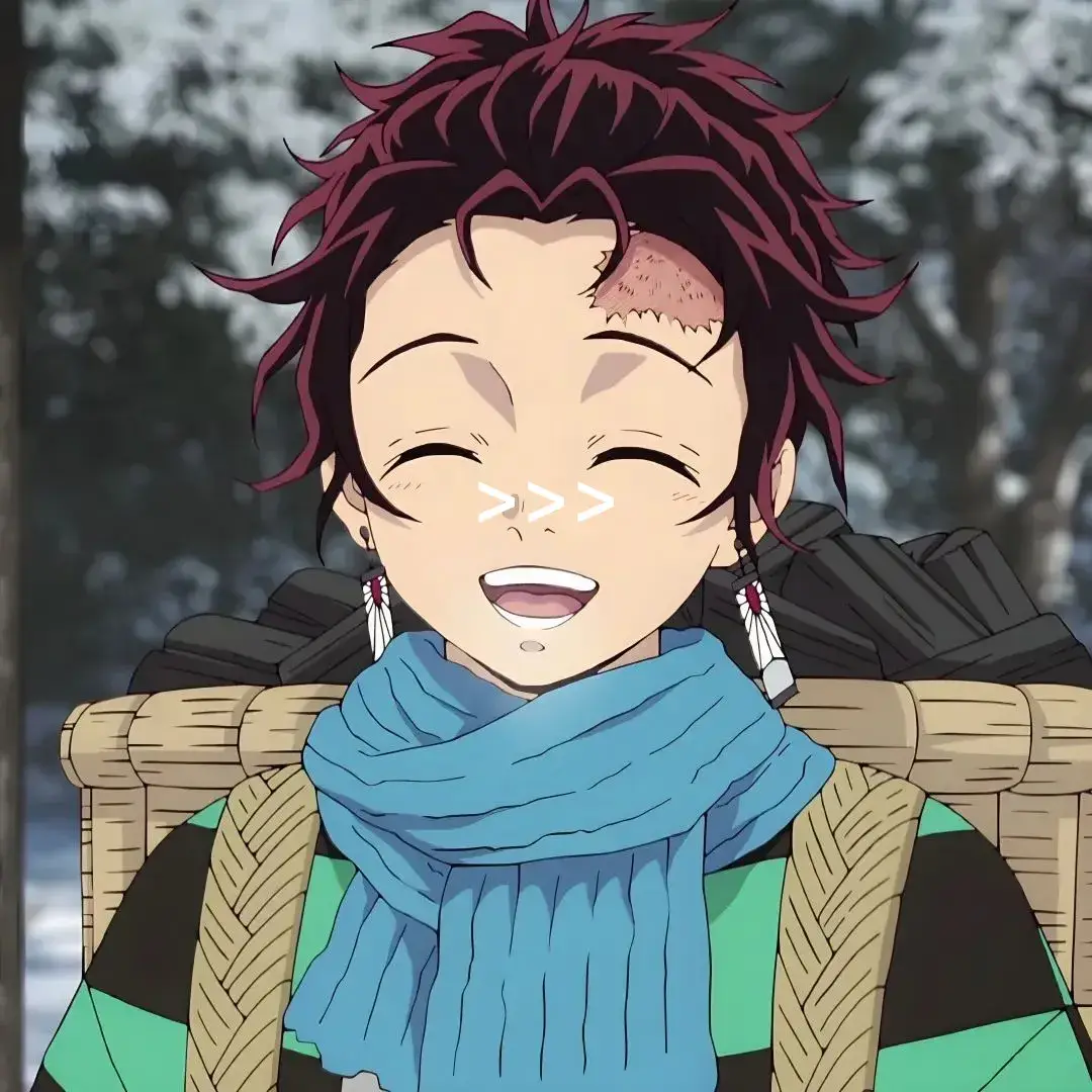 Tanjiro smile 😄  #anime #animetiktok #demonslayer #kimetsunoyaiba #kamabokosquad #kamesquad #viral #foryoupage #fyp 