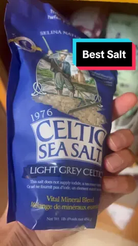 Celtic sea salt 🧂 #celticseasaltbenefits #celticseasalt #cooktok #electrolytes #magnesium #gift #ad #tiktokmademebuyit 