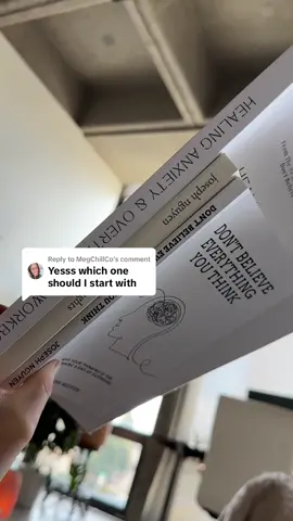Replying to @MegChillCo  this is the order I go in! But honestly, all three are amazing and wont take long to get through! Enjoy!  #ttshop #anxiety #anxietyrelief #anxietytips #overthinking #wellnessjourney #HealingJourney 