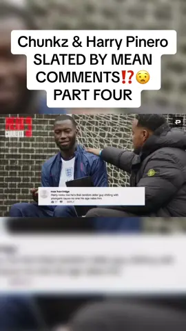 Chunkz & Harry Pinero SLATED BY MEAN COMMENTS⁉️😧PART FOUR🔥COMMENT for more👇#chunkz #harrypinero #fyp #filly #darkestman 