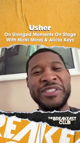 🚨 @usher  addresses his most unhinged moments, #TheBoondocks and  #SwissBeats reaction after #Usher and #AliciaKeys hit the stage at #SBLVIII.  Tap in🔊 ➡️Check out the interview on @YouTube now!