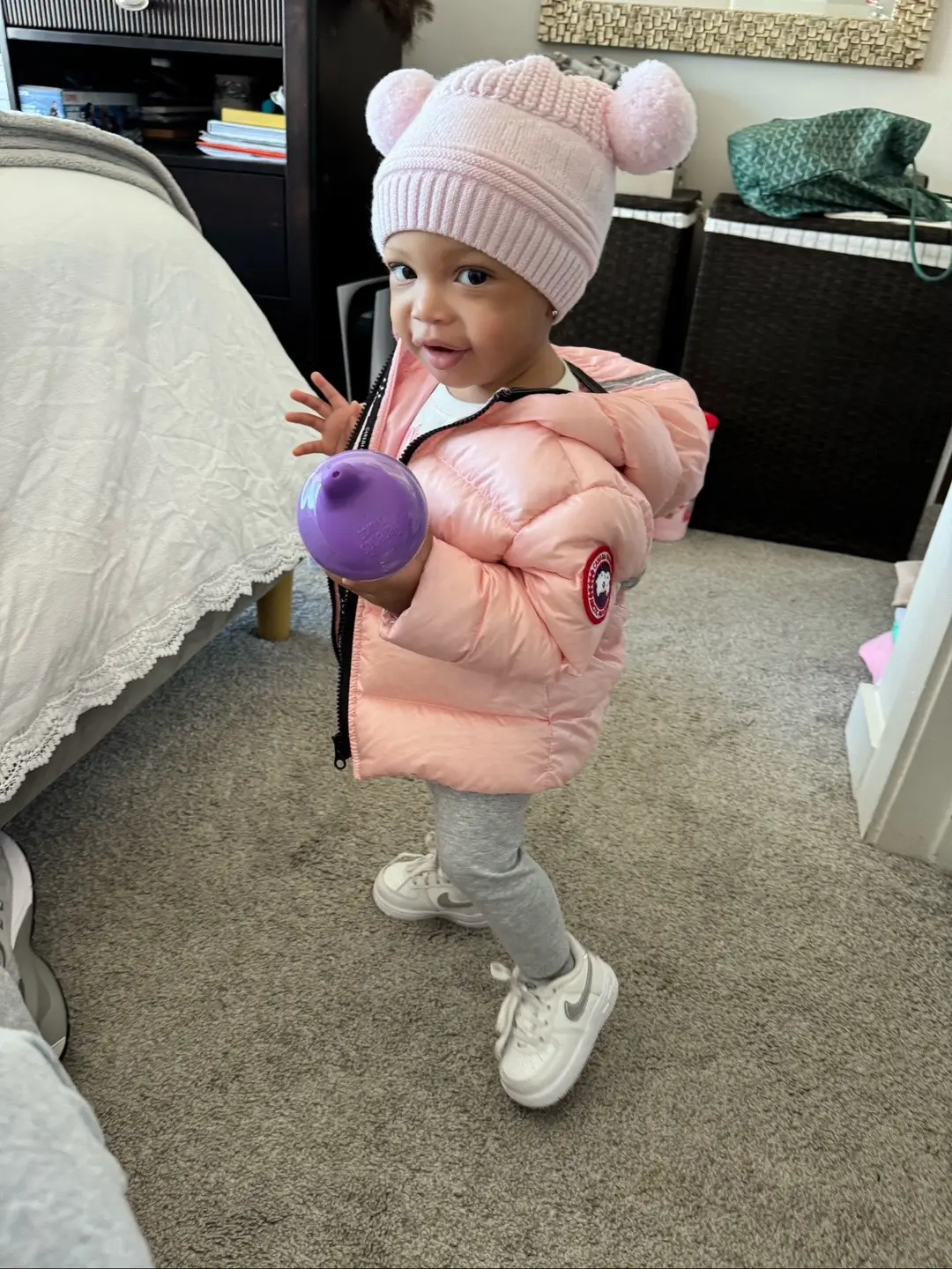 #stormi #toddlermom #girlmom #canadagoose #af1 #toddlersoftiktok #babiesoftiktok #babytok #girl #girls #babygirl #igbo #nigerian #daughter #targetfinds #target #atlanta #atl #pink #baby 