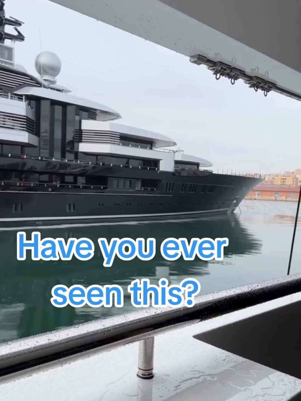 You don’t see this beauty often | M/Y Crescent (135m) looking glorious no matter the weather 🌧️ In the world rankings for largest yachts, the superyacht, Crescent, is listed at number 27. She is the 15th-largest yacht built by Lürssen Yachts 🙌 #funairfun #funair #luxury #yachtdesign #yachtlife #luxurydesign #yacht #yachts #yachting #yachtlovers #billionairetoys #yachttok #megayacht #superyacht #yachtieworld #yachtcharter #charteryacht #superyachtinflatables