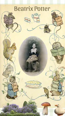 O maravilhoso universo de Beatrix Potter. #beatrixpotter #vintage #cottage #livros #contosdefadas #ilustradora #desenhosantigos #pedroocoelho #peterrabbit #desenhosantigos 