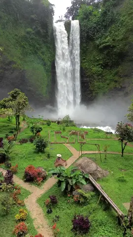 Salah satu air terjun terbaik di garut 🍃✨ Namanya Sanghyang Taraje di Garut, Pakenjeng. Aksesnya mayan menantang 3jam dari Bandung, pastiin kendaraan dan badan kalian dalam keadaan fit yaa kalo kesini 🙌🏻 ASLIGARUT by @rizmazara  #garut #asligarut #asligarut_ #curugsanghyangtaraje 