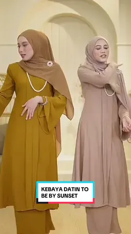 Kebaya Datinss To Be By Sunset✨#kebayadatins #kebayalabuh #kebayaraya #fypシ 
