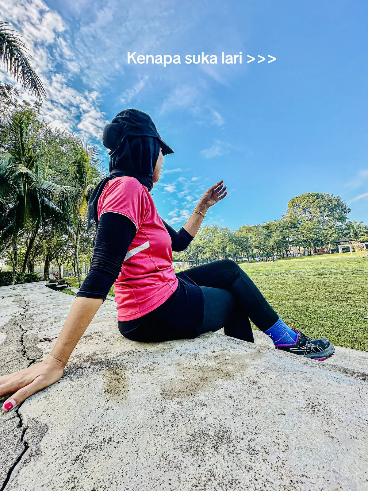 Morning sabtu🥰 . . #walk #Running #pelarikonten #runforlife #myjourn #beginnerrunner #asics #fypシ #fypmalaysia🇲🇾 #puma 🐈‍⬛