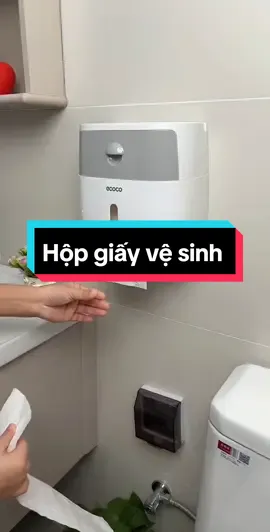 Hộp giấy vệ sinh nhà Ecoco #hopgiayvesinh #dogiadung #dodungtienich #giadungtienich #noitrothongminh #tienichcuocsong 