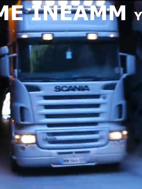 SCANIA TRUCK IN MOUTAINS