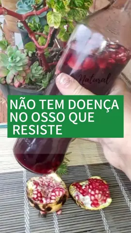 Receita de romã. Não tem doença no osso que resiste essa garrafada #receitasimples #garrafadaderomã #garrafada 