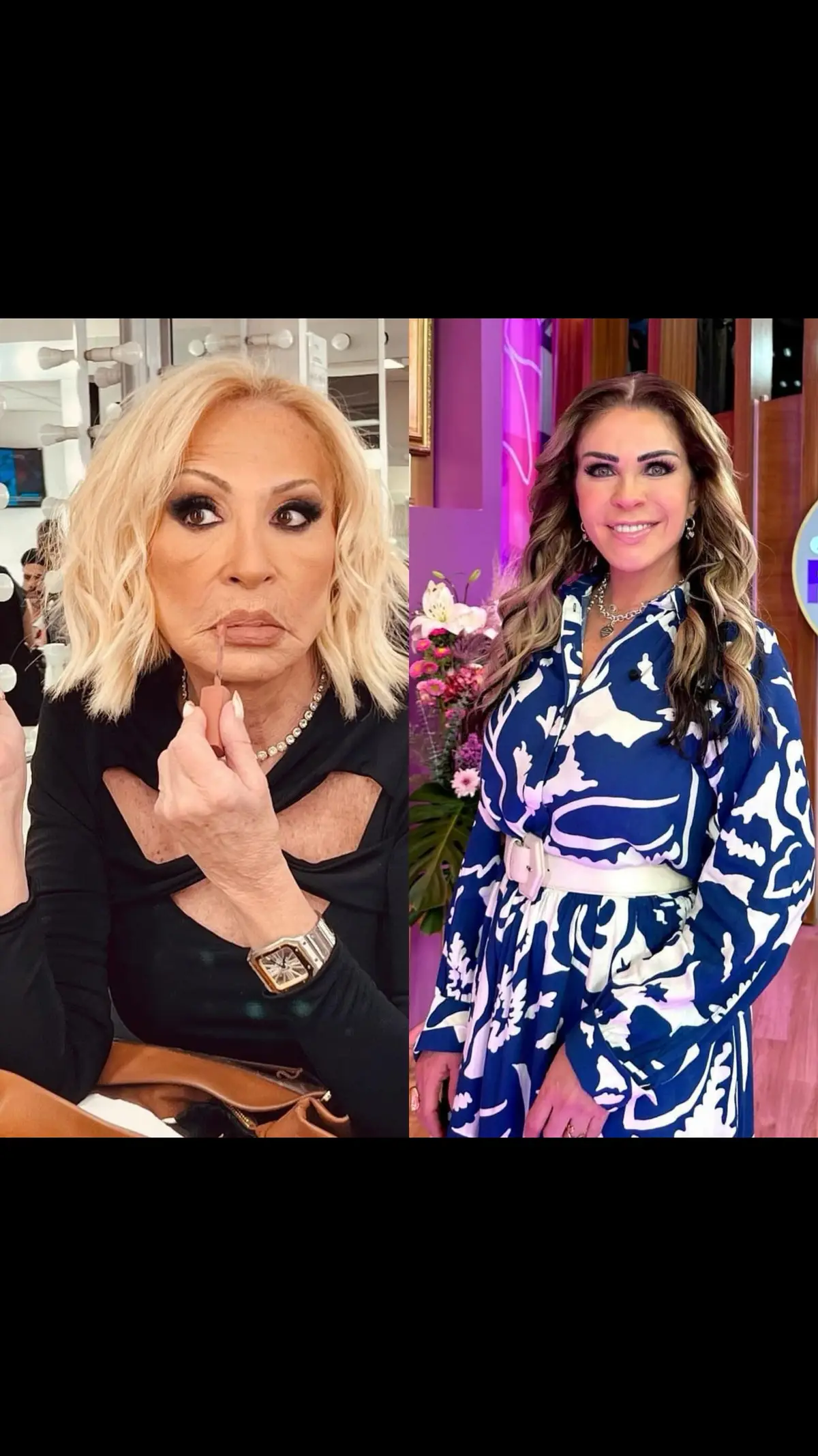 [🚨] #LauraBozzo feliz por el éxito de #rocíosánchezazuara 😳 En una reciente entrevista, la peruana confesó que está dispuesta a darle un abrazo a Rocío si se la encuentra en los pasillos de #TVAzteca  “Yo soy una profesional de la televisión, si hay algo que yo aprendí es a respetar a todos los talentos que están en la misma cadena, y si yo veo a Rocio Sánchez Azuara y me la cruzo, le digo felicitaciones, que dios te bendiga y si ella acepta un abrazo mío se lo daré, porque acá estamos para levantar a Azteca, para mí eso ya es asunto cerrado, yo no estoy acá para pelear, le va muy bien, me gusta que le vaya bien, es un formato que yo ya hice en el pasado, que bueno por ella”.