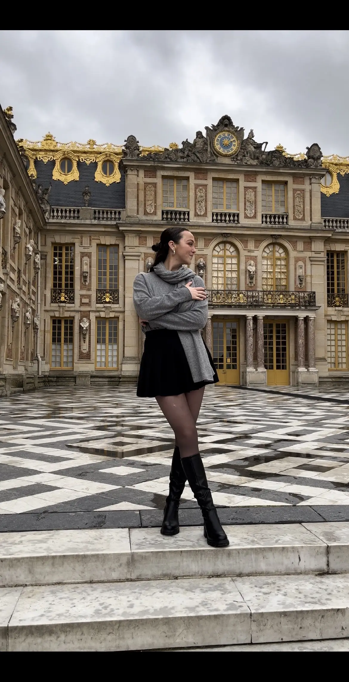 DIML in Paris Day 3 🥰 #diml #vacationmode #parisfashion #dimlvlog #paris #dayinmylife #vacationstyle #versailles 