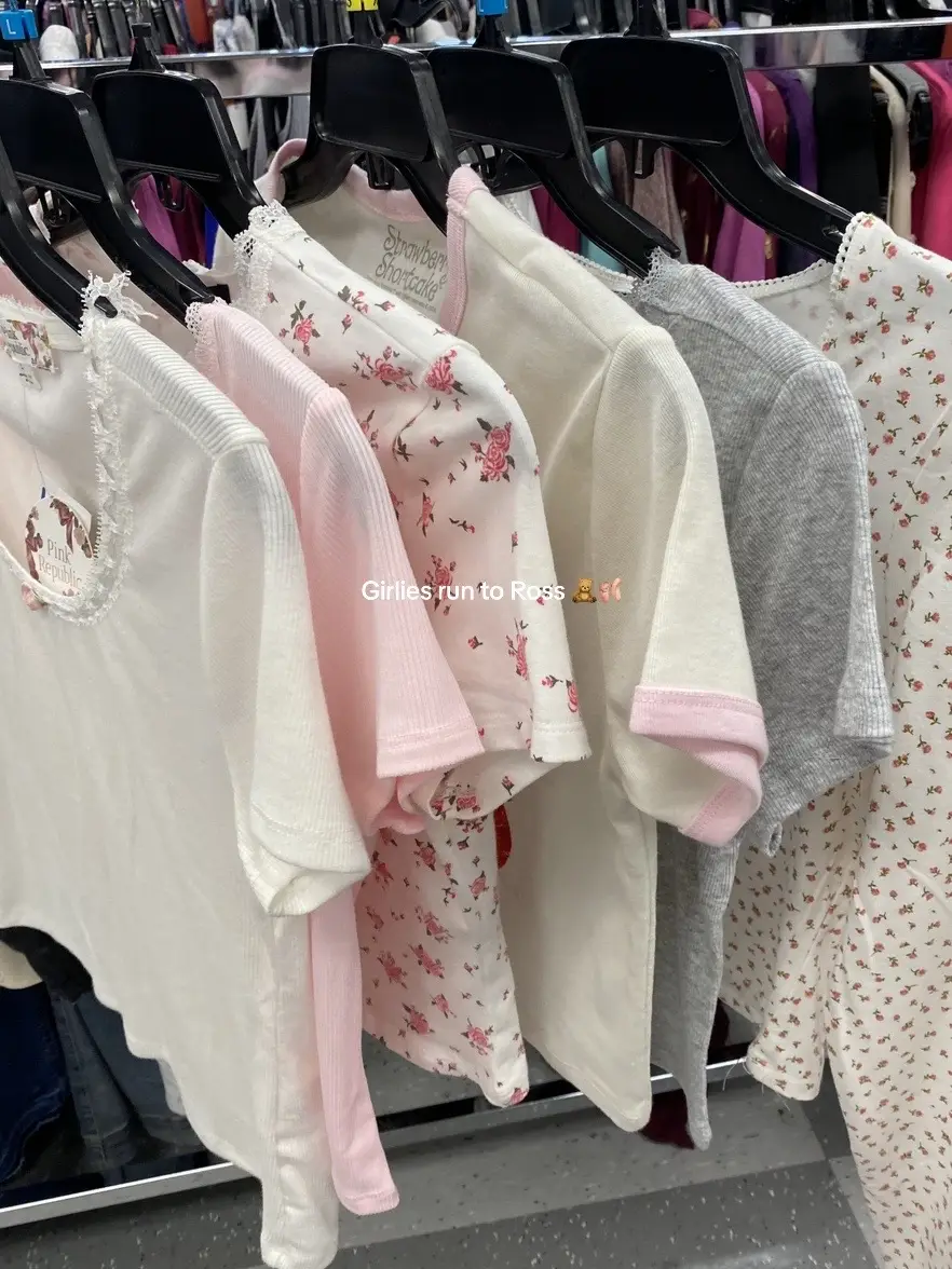Ross has so many cute things 🩰🧸✨ #coquette #coquetteaesthetic #coquettecore #coquettefashion #coquettegirl #fashiontiktok #coquettefashion #coquettehaul #shoppinghaul #rosshaul #rossfinds #clothinghaul #shopwithme #softgirl #softgirlstyle #softgirtera #softgirlfashion #softgir🌸 #thatgirkaesthetic #thatgirl #tiktokcarousel #pinkaethetic #girlygirl #girlygirlstyle #girlygirlaesthetic #fypツ #fyp #foryoupage_tik_tok #pinkpilatesprincess #pinkpilatesprincessaesthetic #pinterestaesthetic #pinterestgirl #forthegirls #whenyouknowyouknow #lanadelrey #cute #cutetops #pinktops #coquetteessentials #essentials #blowthisupplease #shoppingaddict #tryonhaul #girlessentials 