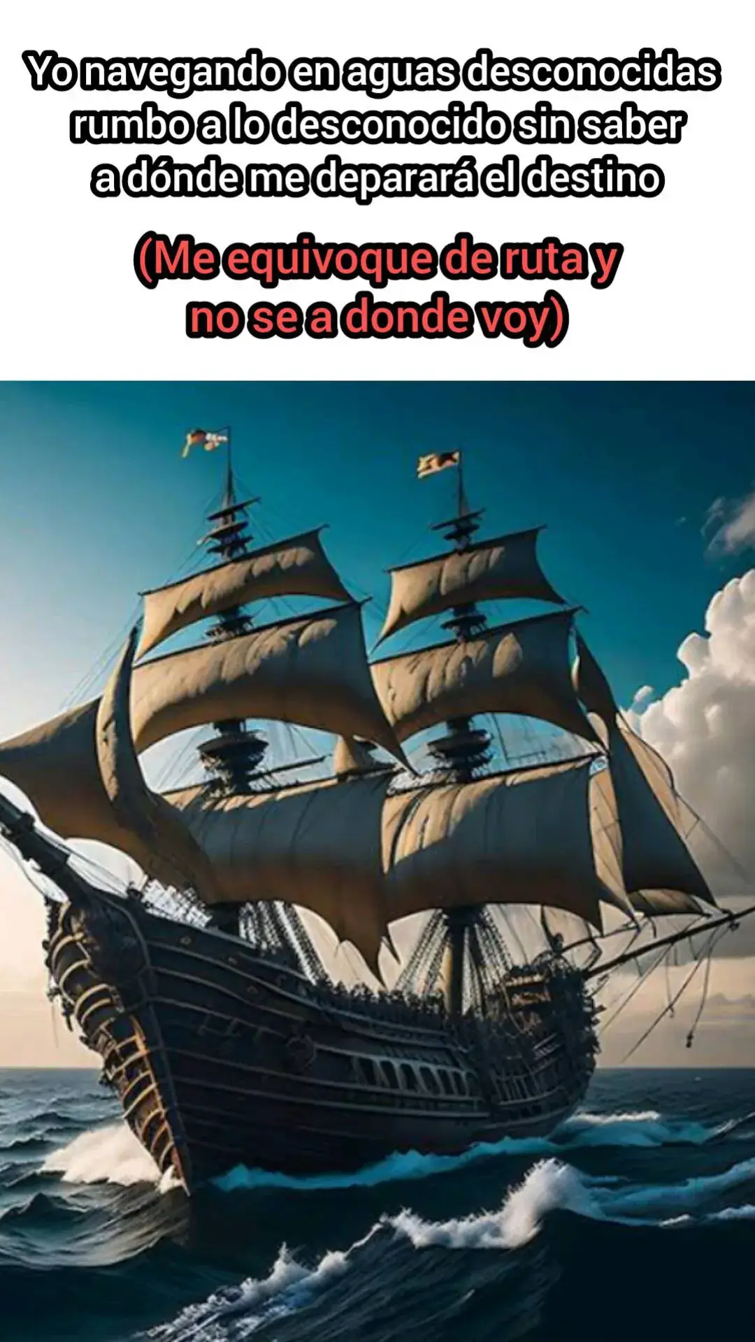 No se a donde voy ._. cuenta en decadencia xd #eltaza #fyp #memesdepiratas #piratas 