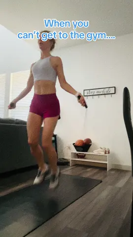 bring the gym to you! #nowexcuses #getup #getitin #noexcuses #accountable #strongwomen #loveyourself #bepresent #moveyourbody #choosejoy #value #fitover50 #dontsettle #ageisjustanumber #bepresent #choosehealth #jumprope #weights #Fitness #saturday #mindset #hardwork #paysoff #feelyourbest #exercise
