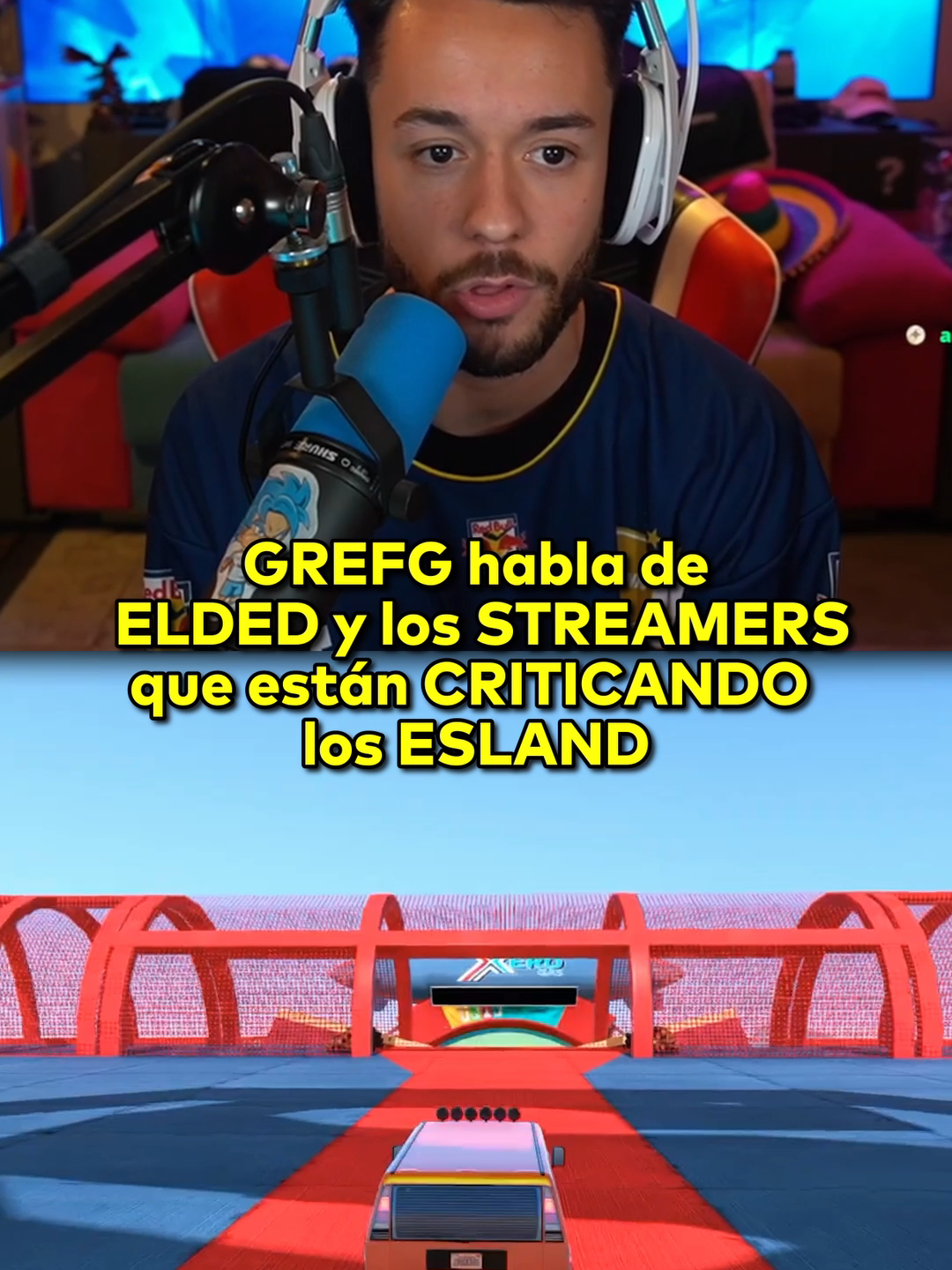 GREFG habla de ELDED y los STREAMERS que están CRITICANDO los ESLAND #thegrefg #twitch #fyp #parati