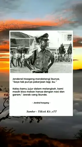 kunci kesuksesan yaitu bisa dipercaya dan jujur dalam semua hal. #jendralhoegeng #motivation #fyp #xbcyza #quoters 