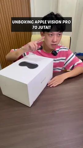 Unboxing apple vision pro! Siapa mau cobain