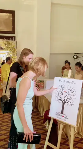 Fingerprint wedding tree 🌳🌿❤️ #weddingtree #fingerprinttree #tumbprint #wedding #wedding tiktok #weddingday #weddingvibes #lovetree #weddings #ပြန်ကမ်းလက်ဆောင် ##ပြန်ကမ်း #weddinggift #weddingdayvibes #Love #Relationship #myanmar #myanmartiktok #myanmartiktok🇲🇲🇲🇲 #myanmarcelebritytiktok 