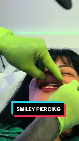 SMILEY PIERCING - Painful or nor? #smiley #smileypiercing #piercer #piercing #piercings #piercingcheck #dimitridaleno #bodypiercing #piercinglovers 