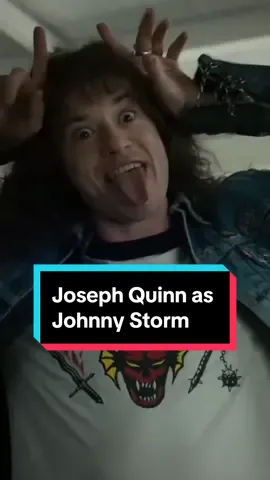 Joseph Quinn as Johnny Storm #fantasticfour#marvel#mcu 