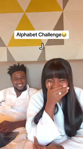 Y’all no cheating please 😫🤣 #couple #alphabetchallenge 