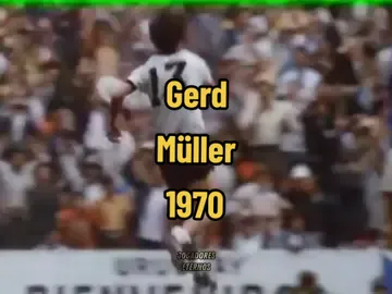 Todos os 10 gols de Gerd Müller na Copa do Mundo de 1970 no México. #jogadoreseternos #gerdmuller #muller #alemanha #germany #mexico #gols #copadomundo #copadomundo1970 #worldcup #worldcup1970 #lenda #futebol #football 