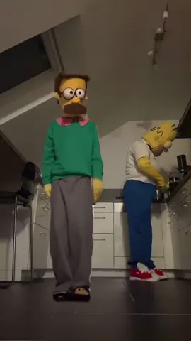 😂 #fn #emote #funny #flanders #homer #cosplay #thesimpsons #german #fyp 