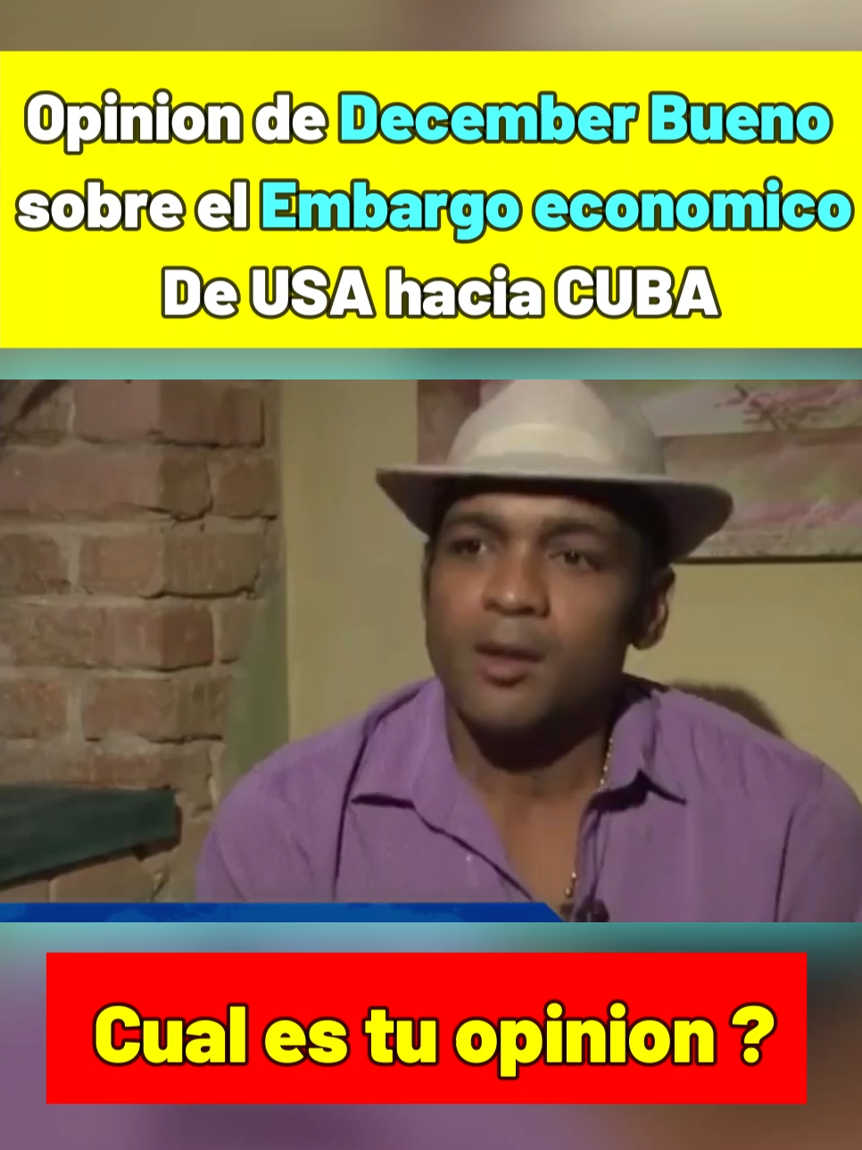 December bueno entrevista #cubanosporelmundo #cubanos #cubanosenmiami #cuban #cubanoslibres #cubanostiktok