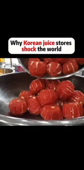 Korean juice stores