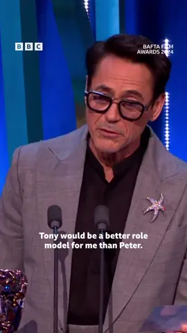 Robert Downey Jr. tells his entire life story in thirty seconds as he wins Supporting Actor 🏆 #BAFTA  #iPlayer