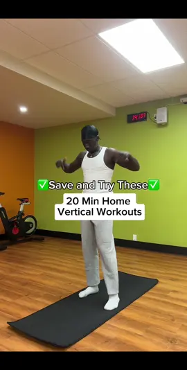 Part 3| 20 minute home vertical workout with zero epuipment🚀😨 #athlete #hooper #fyp #Fitness #vertical 