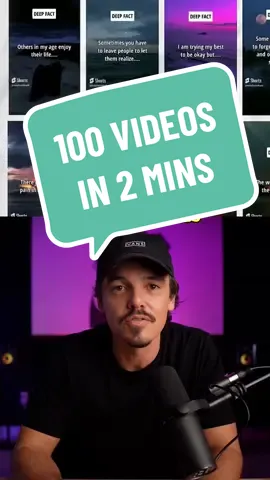 Transform your content creation process with this efficient method to produce 100 faceless reels in just two minutes! Begin with a specialized ChatGPT prompt to organize your content, then move to Canva to select a dynamic reels template. Utilize captivating video backgrounds and structured text areas for impactful messaging. Leverage Canva's 'bulk create' with your ChatGPT data to instantly generate a hundred reels. Ready to revolutionize your content strategy? Comment '100' for the prompt and start creating today. #ai #aitools #tiktokstrategy #tiktokgrowth #smallbusinessowners #contentcreation #chatgpt #aienthusiast #canva #socialmediatips #digitalmarketing #contentideas 