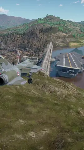 Mirage F1 landing on FORRESTAL aircraft carrier. NOT REAL #naval #aviation #warthunderaviation 