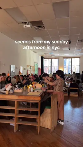 instead of ordering foor you craft 🤭 #nycguide #nycwinter #nycreccommendations #artcafe 