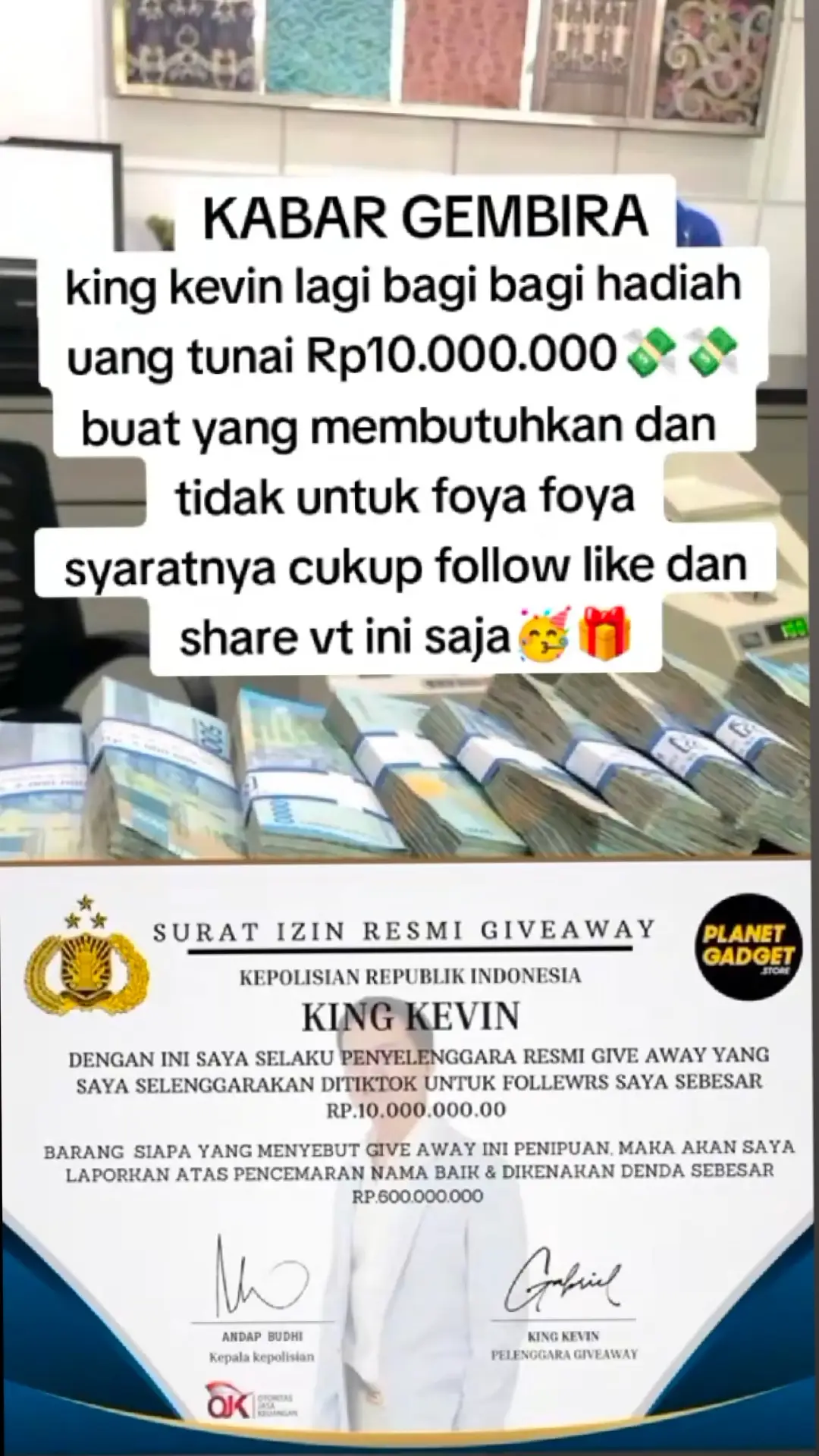 #berbagiituindahh🌈😁🌫 #kevin #kingkevinberbagi #fyppppppppppppppppppppppp #viraltiktok 