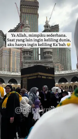 Ya Allah mampu kan kami, untuk bisa ke Baitullah. Berkeliling Ka’bah dalam keadaan umrah maupun berhaji. Aamiin Ya Rabb 💕🫶🏻 #mekkah #kabah #fyp #umroh #haji