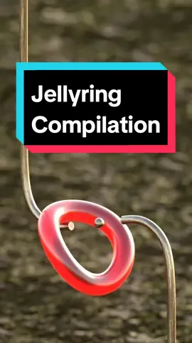 Jellyrings compilation #3danimation #animation #unsatisfying #relaxing #jellyring #blender3d 