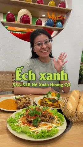 Ở đây có ai thích ăn ếch không nào #longnhongsaigon #ling_fooddiary #mcv #LearnOnTikTok #monngon #AnCungTikTok #ReviewAnNgon 