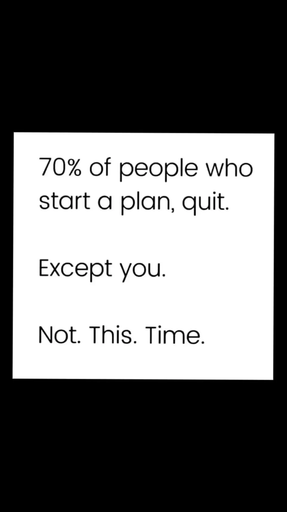 #Consistency wins