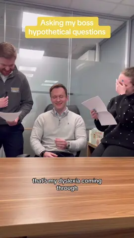 Asking my boss hypothetical questions #askingmyboss #tinymic #girlmaths #coworkersbelike #bosstok #hypotheticalquestions #officetok 