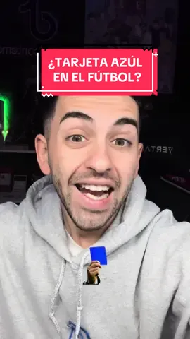 ¿Tarjeta azúl en el fútbol? #deportesentiktok #tiktokfootballacademy #futbol 