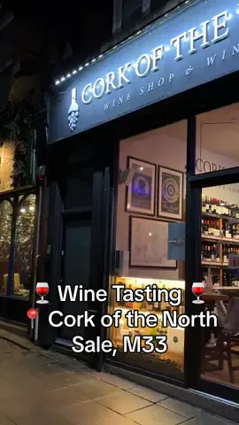 🍷 WINE TASTING | Wine tasting at Cork of the North is a must-do if you’re in Sale!  🍇  WHAT TO EXPECT ON THE NIGHT 🍇   You try six wines, chosen by your host for the evening, usually a mix of red, wine and rose.  A plate (or slate, to be exact) of nibbles to enjoy alongside the wine. Think cheese, olives, crackers... 🧀  👩‍🦰 Each tasting event is hosted by one of Cork's award-winning wine experts (in our case, the lovely Jodie who was 10/10 👏) and gives you a friendly, fun commentary about the wines you're enjoying – while still giving you plenty of time to chat with your mates or dates.  💸 COST 💸  £35pp 💬 FINAL THOUGHTS  Wine tasting at Cork of the North makes for a great date night or mate night – it feels a little bit fancy, but not at all stuffy! Visit Cork's website for the latest wine-tasting event dates. For more things to do in Sale, visit lifeinsale.com. Psst: Please drink responsibly!  📍Cork of the North, 13 Northenden Road, Sale M33 2DH . . . #LifeinSale #ExploreSale #SaleM33Living #M33 #SaleTown #DiscoverSale #Trafford #Altrincham #SaleLife #GreaterManchester #SupportLocal #CorkoftheNorth #WineTasting #DateNight #MateNight #DrinkLocal #wine #winelover #winetime #winelife #instawine #winestagram #ilovewine #wineoclock 
