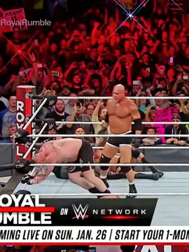 Goldberg Entrance in Royal Rumble 2017 and Eliminated The Beast Brock Lesner #foryou #foryoupage #wwefan #WWE #brocklesnar #WWE #goldberg 