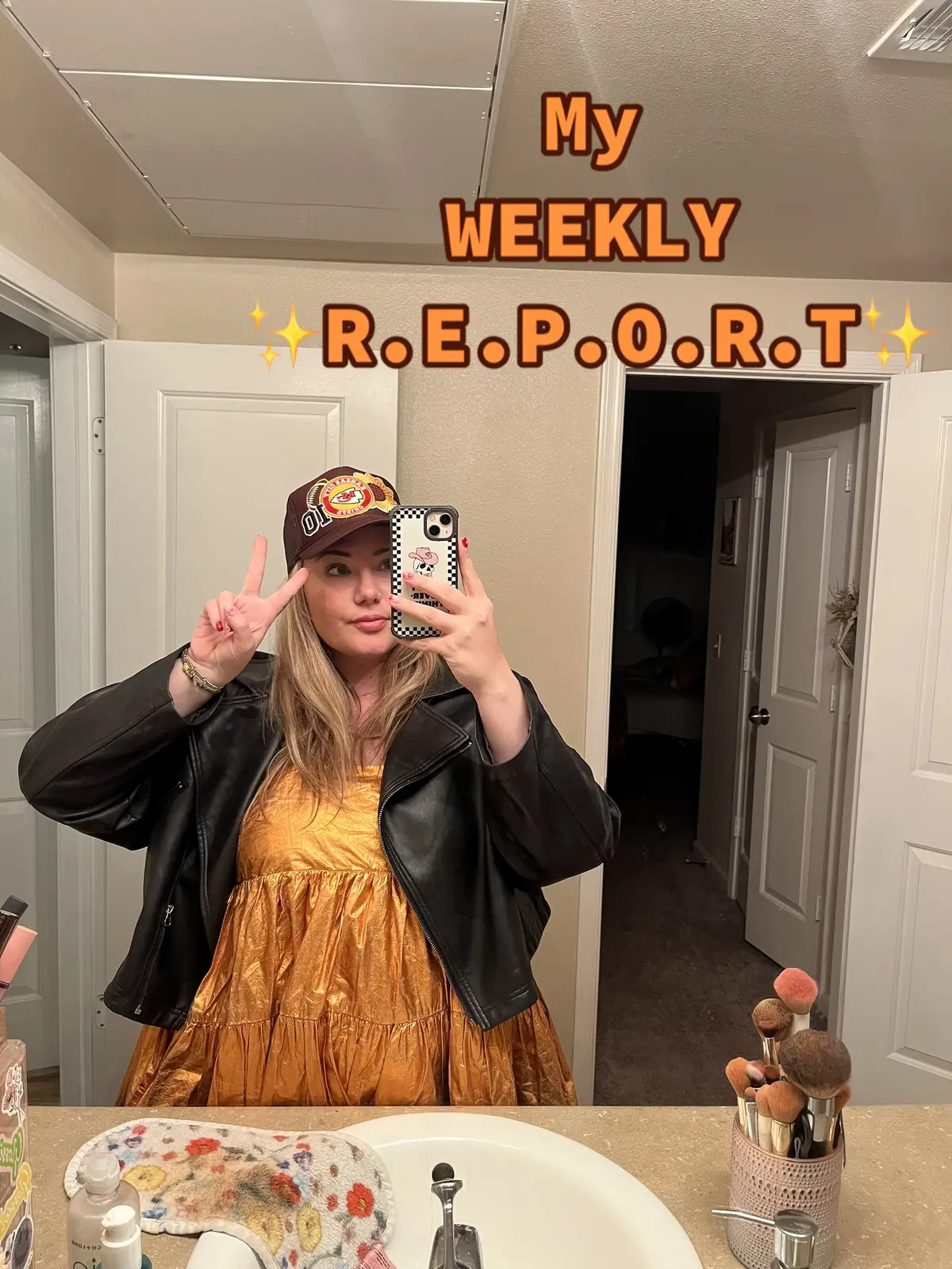 Loving making these cutie little #weeklyreport things haha #fypシ #weeklyreporttrend 