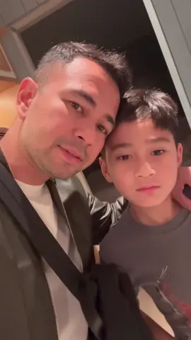 Aa sama adek tinggal ke Spanyol dulu ya sayang🥹❤️#pengabdicipung #rafathar #raffiahmad #nagitaslavina 